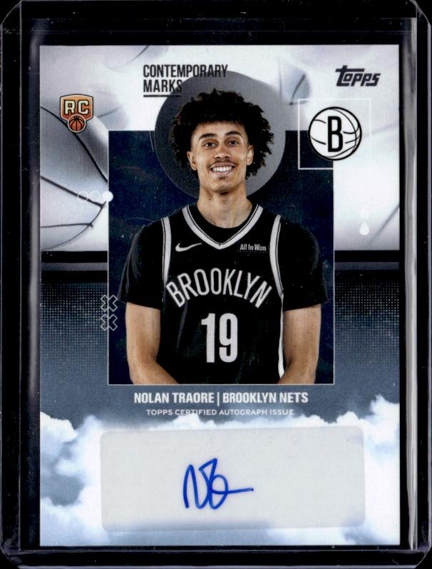 2025-26 Topps #CM-NT Nolan Traore Contemporary Marks