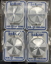 Smart Sign Alarm o lodzie Urządzenie ostrzegawcze wrażliwe na temperaturę Uchwyt ścienny Ilość: 4 