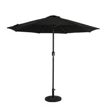 Island Umbrella Nu6843 Octagon Auto Tilt Umbrella Black