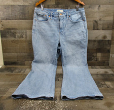 Madewell Jeans Womens 16W Blue The Perfect Vintage Flare High Rise Stretch Denim