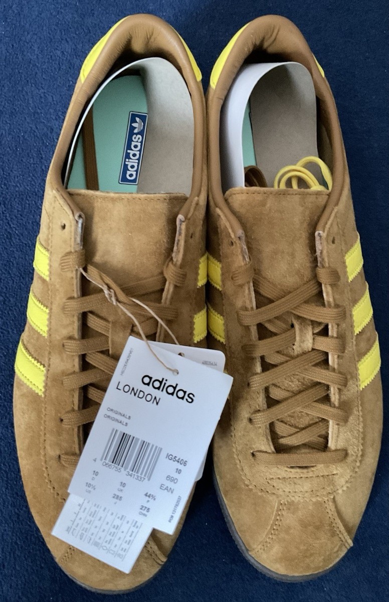 Adidas London Monopoly Pack Brown Yellow UK 10 US