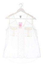 LIBERTY Chemisier Dames Top T EU 38 blanc cassé style décontracté