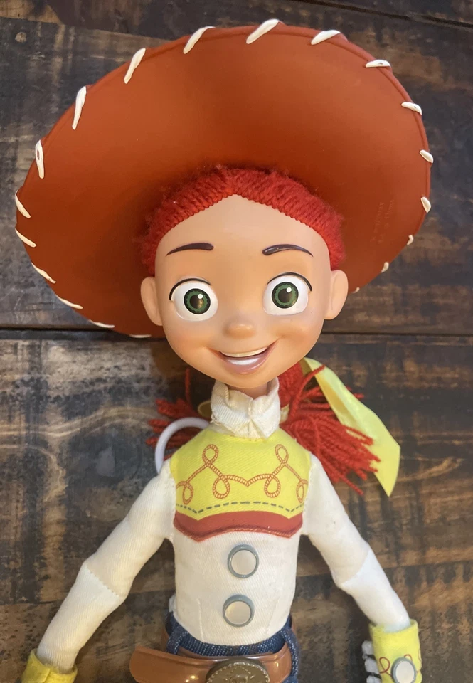 Говорящая кукла Jessie 15 дюймов Disney Store Pixar Toy Story на шнурке проверенная работа - Изображение 2 из 4