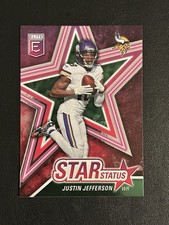 2022 Panini Donruss Elite - Star Status Justin Jefferson #SS9 Green