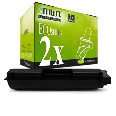 2x ECO MWT Patrone ersetzt SCHWARZ 1T02TX0UT0 / PK5019K Utax P-C 4072 DN