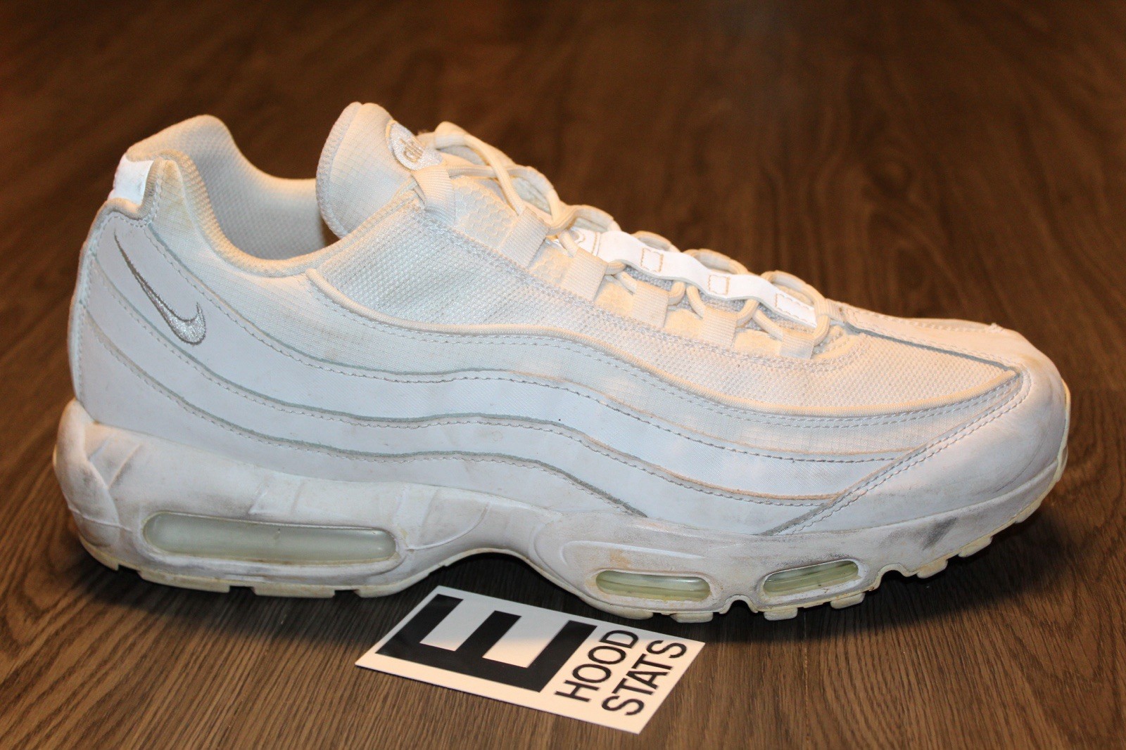 Nike Air Max 95 Triple White CT1268-100 Men’s Size 13 Sneakers thumbnail 6