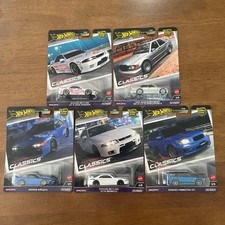 Hot Wheels Car Culture ern Classics 5-Car Set