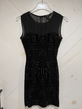 Forever 21, Black Aztec Print Bodycon Dress SIZE SMALL