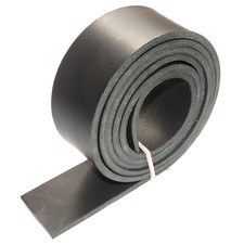 3.5mm Thick Italian Black Veg Tan Leather Belt Straps Blanks 152cm- 60 inch long