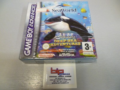 DEEP SEA ADVENTURES SEA WORLD GBA GAME BOY ADVANCE PAL NUOVO