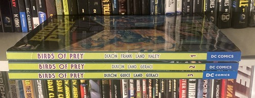 Birds of Prey Vol 1 2 3TPB Lot Set Chuck Dixon Greg Land OOP DC Comics