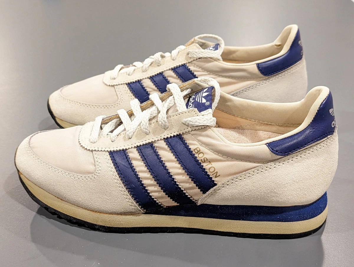 Alicia especificar Estadio Vintage 1982 Adidas BOSTON 3-Stripes Running Shoes Men Sz 7 Taiwan  80&#039;s Sneakers | eBay