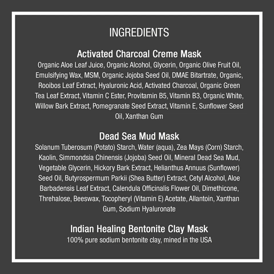 Dead Sea Mud Mask by Pure Body Naturals 250 grams 8.8 fl.oz - Image 3 of 3