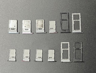 A+ OEM ORIGINAL Sim Tray  MicroSD Slot For Samsung Galaxy Phones All Models