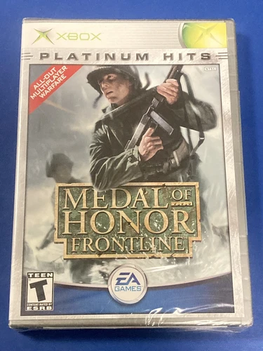 Medal of Honor: Frontline Original XBOX Factory Sealed Platinum Hits