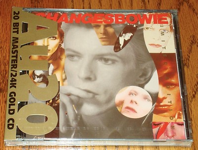 DAVID BOWIE ~ CHANGES BOWIE~ RARE  24 KARAT GOLD CD AU20 ~ STILL SEALED  ~ 1990