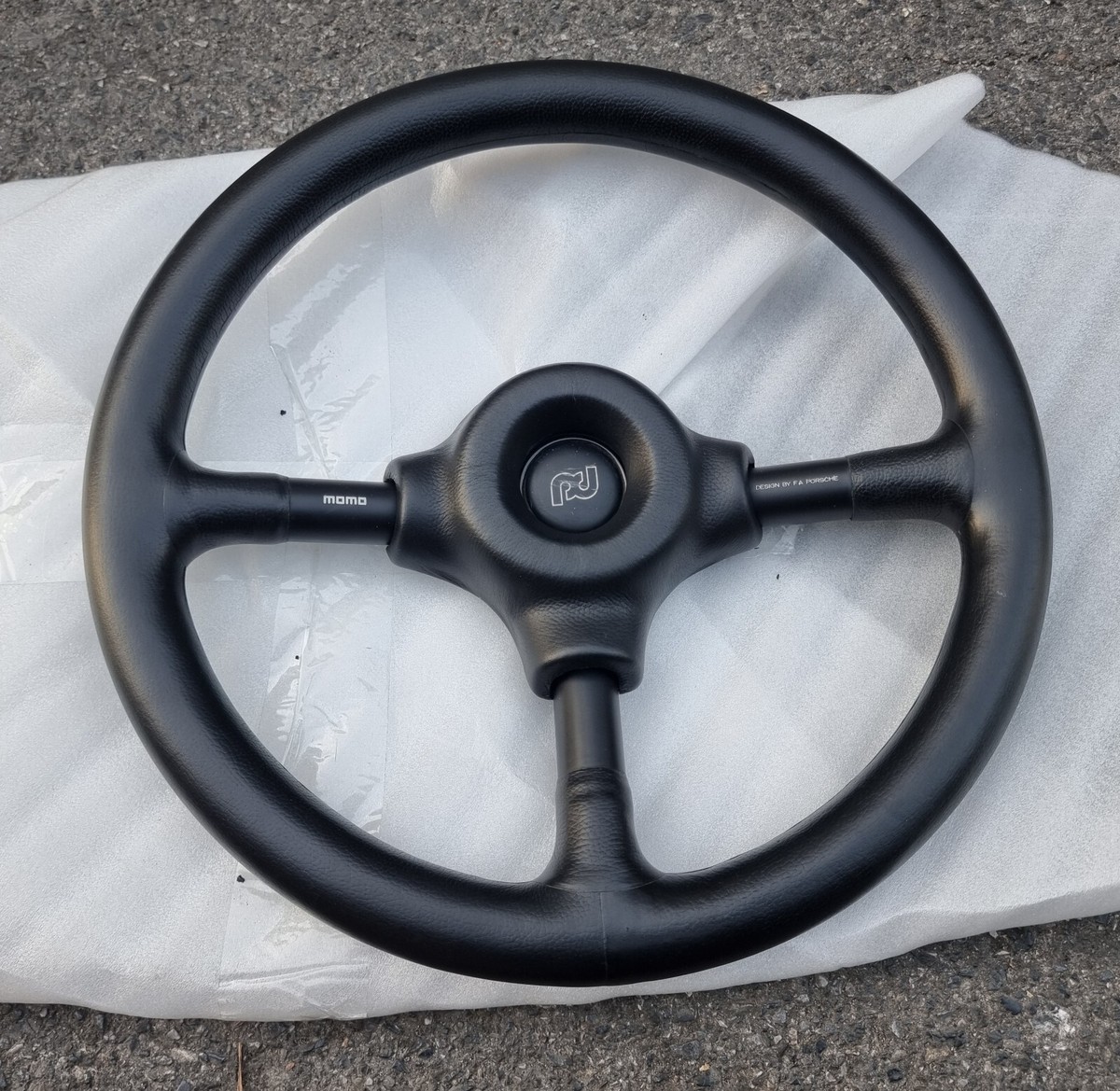 RARE vintage Momo Porsche Design by F.A. Porsche steering wheel