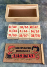 Simbal Educational Advantage Wooden Multiplication Dominoes Made in Brazil