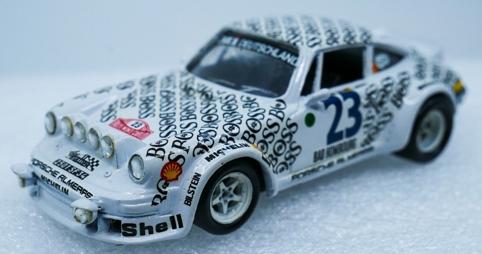 Solido 1/43 Porsche 934 Turbo Monte Carlo Rallye BOSS #23 No Box Rare France