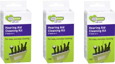 Acu-Life Audio Kit Hearing Aid Cleaner 1ct (3 Pack)