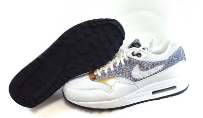 Womens Nike Air Max 1 SE 881101 100 White Black Multi 2016 DS Sneakers Shoes 