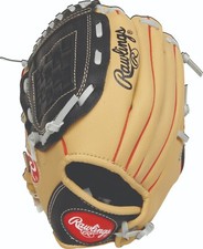 Rawlings Players Series 10 In. Youth T-Ball and Baseball Gloves and Mitts, Left