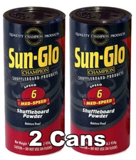 Sun-Glo Speed #6 Shuffleboard Wax - 2 Cans