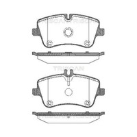 Bremsbelagsatz, Scheibenbremse Triscan 8110 23026 FüR MERCEDES-BENZ, Vorderachse