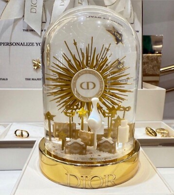 Dior 2024スノードーム Christian Dior SNOWGLOBE 2024 in Box VIP Platinum Gift ** | eBay