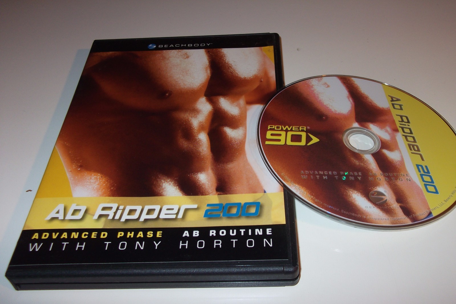 Ab Ripper 200 Advanced Phase Ab Routine Tony Horton DVD Beachbody Power ...