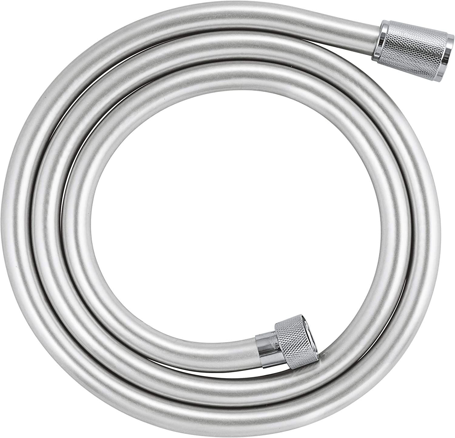 GROHE Silver Flex Hose - Smooth Surface for Easy Cleaning with Swivel 1.5 m
