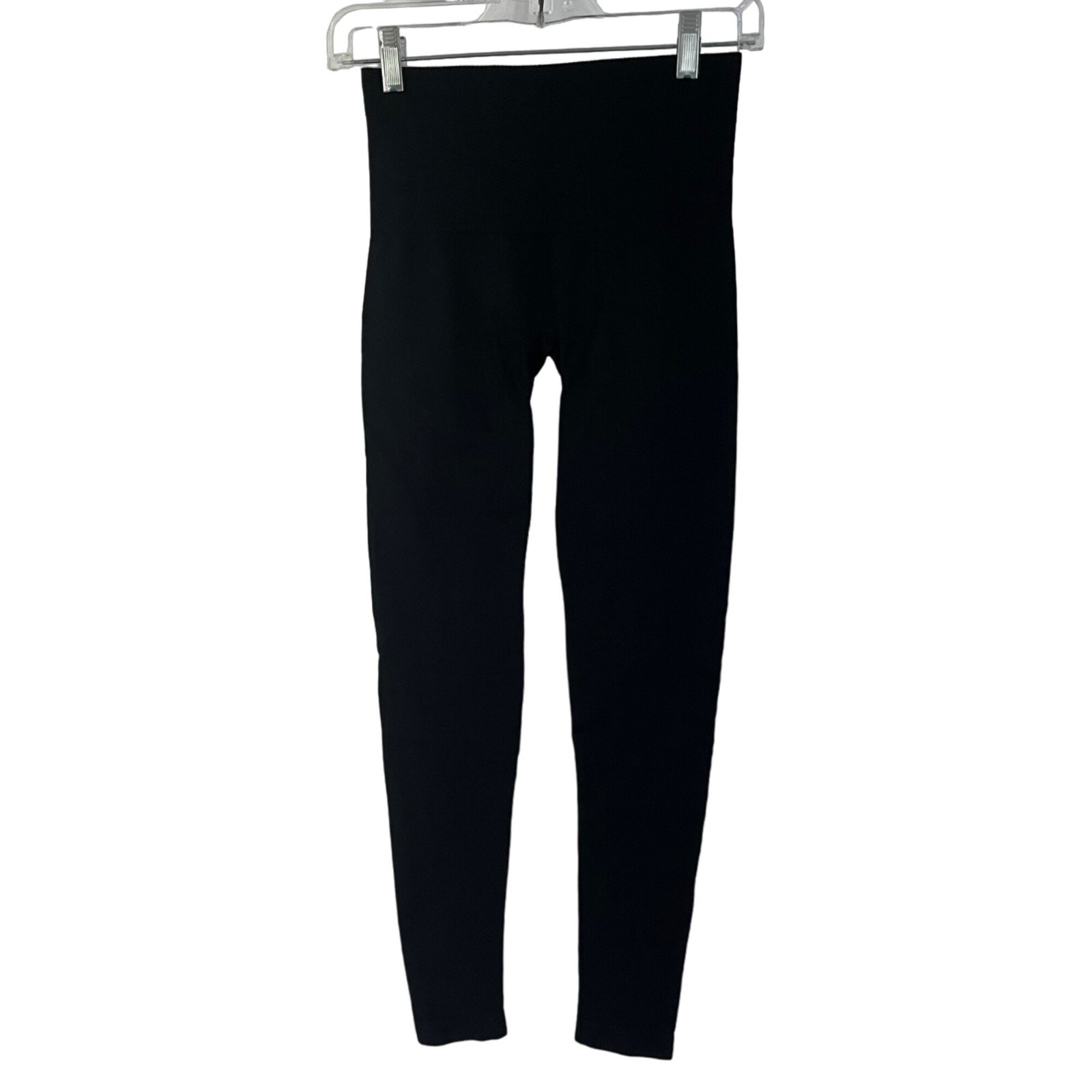 Assets by Spanx Solid Black Pull On Stretch Shape… - image 1