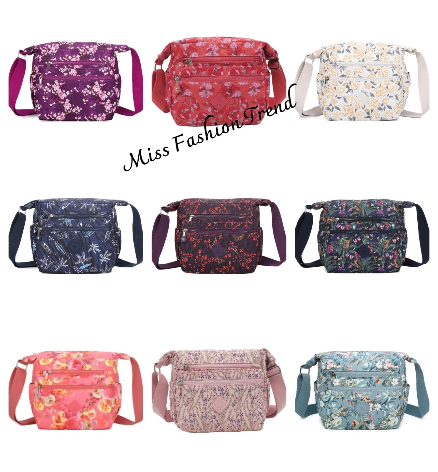 Women’s Waterproof Crossbody Bag Lightweight Shoulder Handbag Adjustable Strap
Opens in a new window
