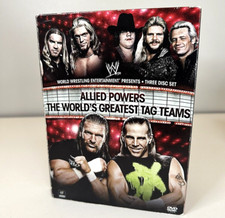 WWE Allied Powers The World’s Greatest Tag Teams 3-Disc DVD Set Wrestling 2009