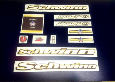 1999 Schwinn Hydramatic decal kit Jay Miron Canadian Beast edition