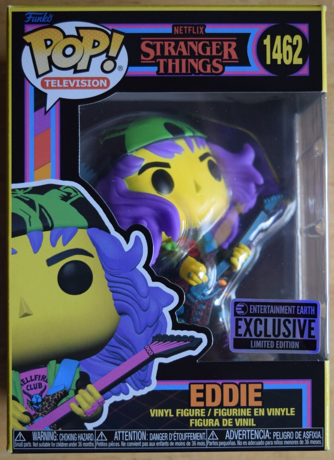 Funko Pop! Stranger Things 4 - Eddie with Guitar (Finale) #1462