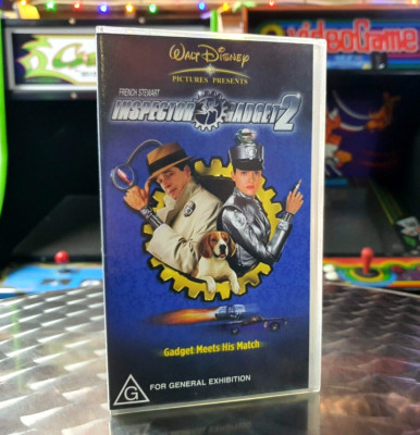 Inspector Gadget 2 - VHS Movie Video - AUS PAL Late VHS Release