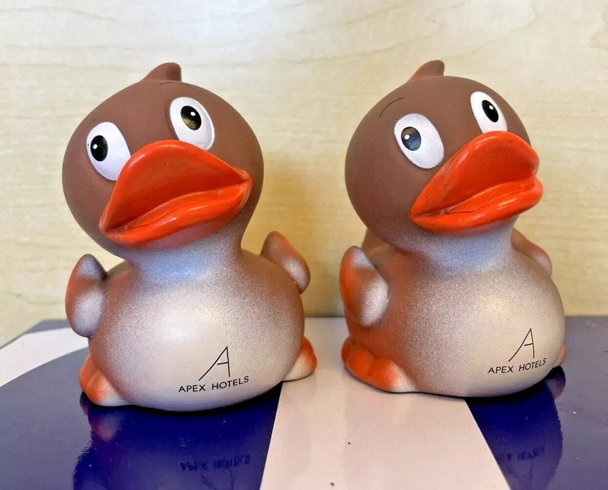 X Collectable Brown Rubber Duck from Apex hotels Waterloo Place Edinburgh  NEW