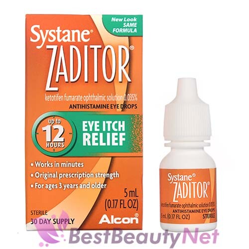 Systane Zaditor Eye Itch Relief Drops 0.17oz / 5ml 300654011057 eBay