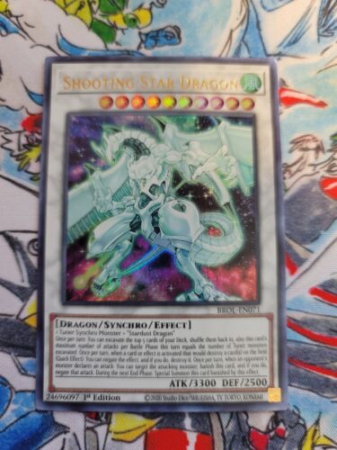 YuGioh Shooting Star Dragon NM (1st Ed.) BROL-EN071 Ultra Rare Card - Picture 1 of 1