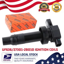 1Pcs Durable OEM Ignition Coil UF636 27301-2B010 For 2010-2013 Kia Soul 1.6L L4
