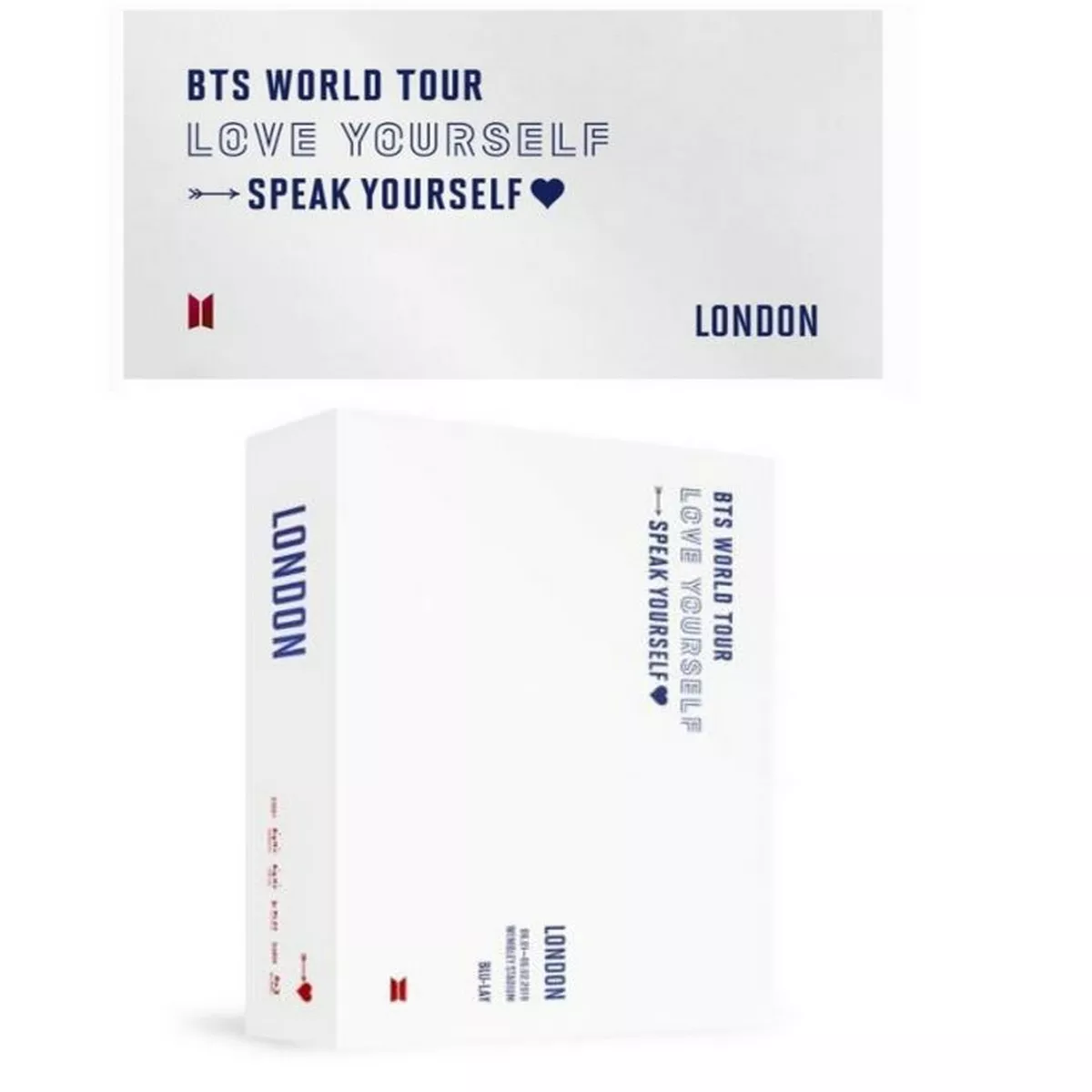 BTS Love Yourself Speak Yourself in London Blu ray with Free Gifts