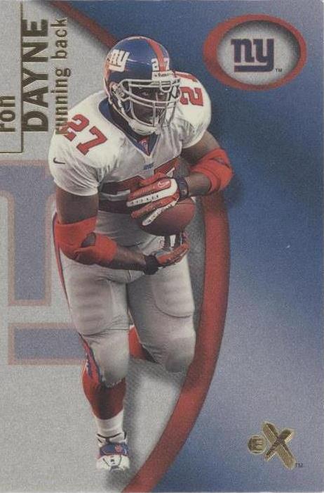 2001 Fleer E-X Ron Dayne #35 - 1 of 2
