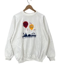 Vintage 1987 Seattle Temple Corps Space Needle King Dome Mt Rainier Sweatshirt L