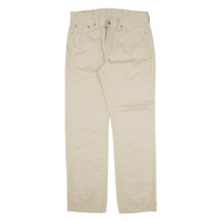LEVI'S 514 Mens Trousers Beige Classic Straight W30 L30