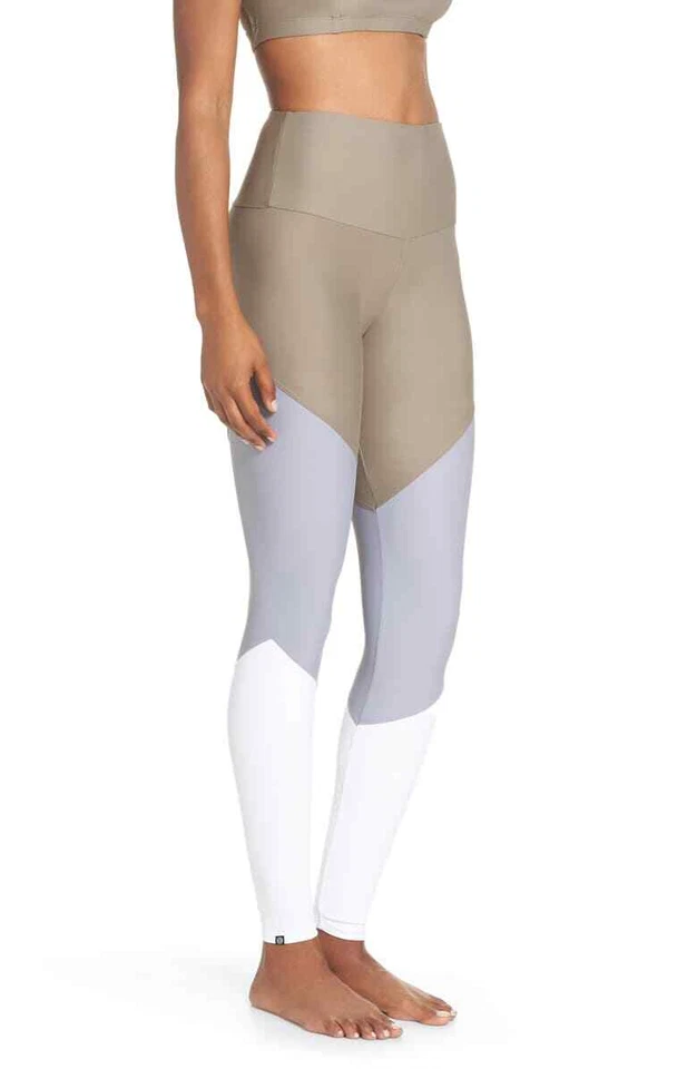 Leggings deportivos Onzie para mujer color tostado tiro alto talla S/M L12533 Foto 2 de 3