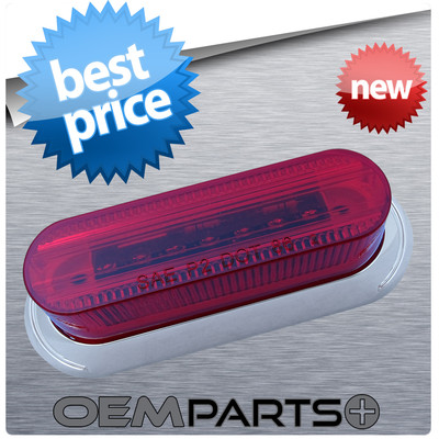 LED Clearance/Marker Lights - Red - O'Reilly Auto Parts