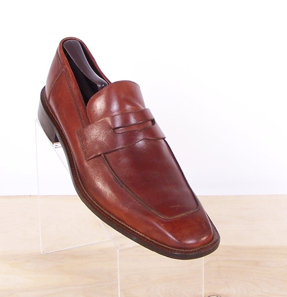 BOSTONIAN Men Size 10 M Brn Leather Upper Liner Sole Dress  display picture 2