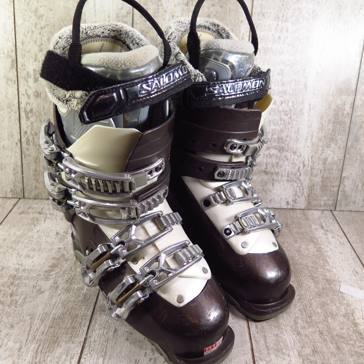 Salomon Irony 6 stivali da sci da discesa slick fit donna taglia Mondo 23 23 5 277 mm