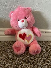 Care Bears Love A Lot Bear Animated Talking Singing Plush Pals Play Along 2003